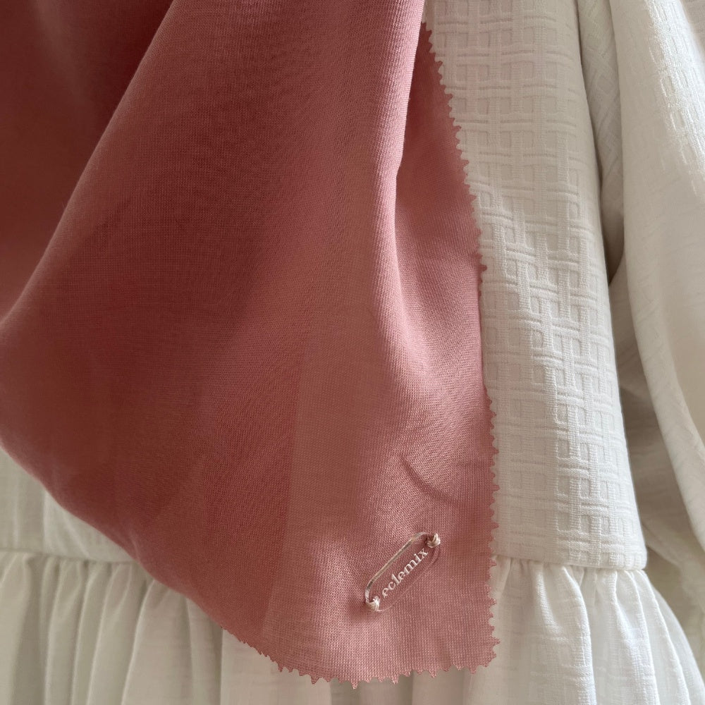 Image of Eclemix Dinara Plain Hijab | Hijab Polos Segiempat Paris Japan Premium